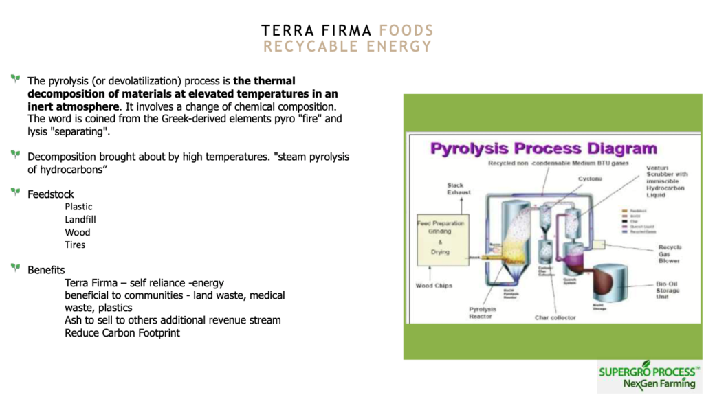 Pyrolysis Process Diagram